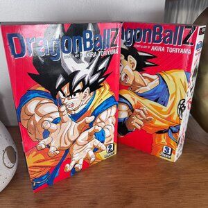Dragon Ball Z book Volume 2 and Volume 3